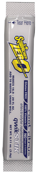 Sqwincher Zero Cool Citrus Electrolyte Drink Mix - 50 Sticks