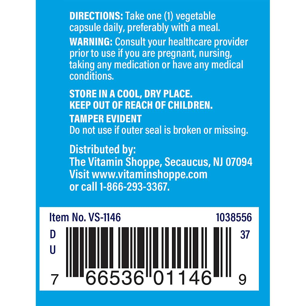The Vitamin Shoppe Riboflavin B2 100 MG - 100 Vegetable Capsules - image 3