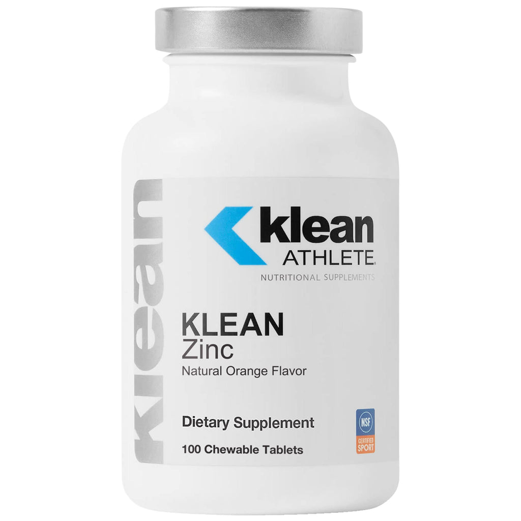 Klean Athlete Klean Zinc Natural Orange Flavor - 100 Tablets