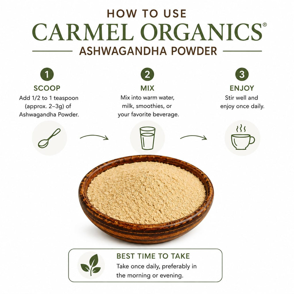 CARMEL ORGANICS Herbal Powders