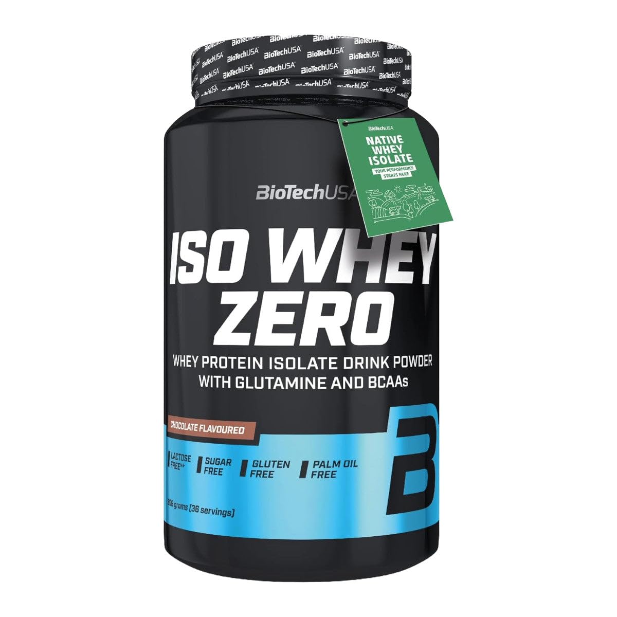 BioTechUSA Iso Whey Zero Cookies & Cream Protein Powder - 2.27kg - image 2