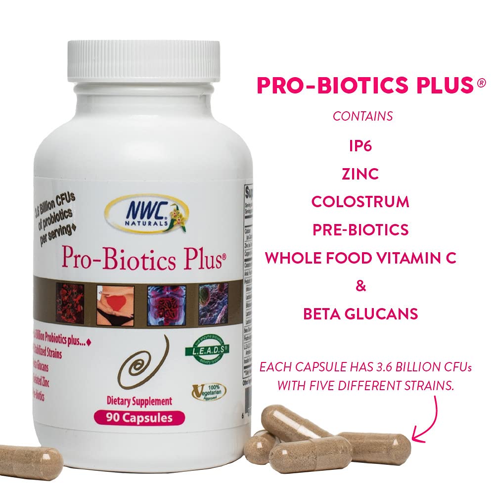 NWC Naturals Pro-Biotics Plus Immune Support - 90 Capsules - image 4