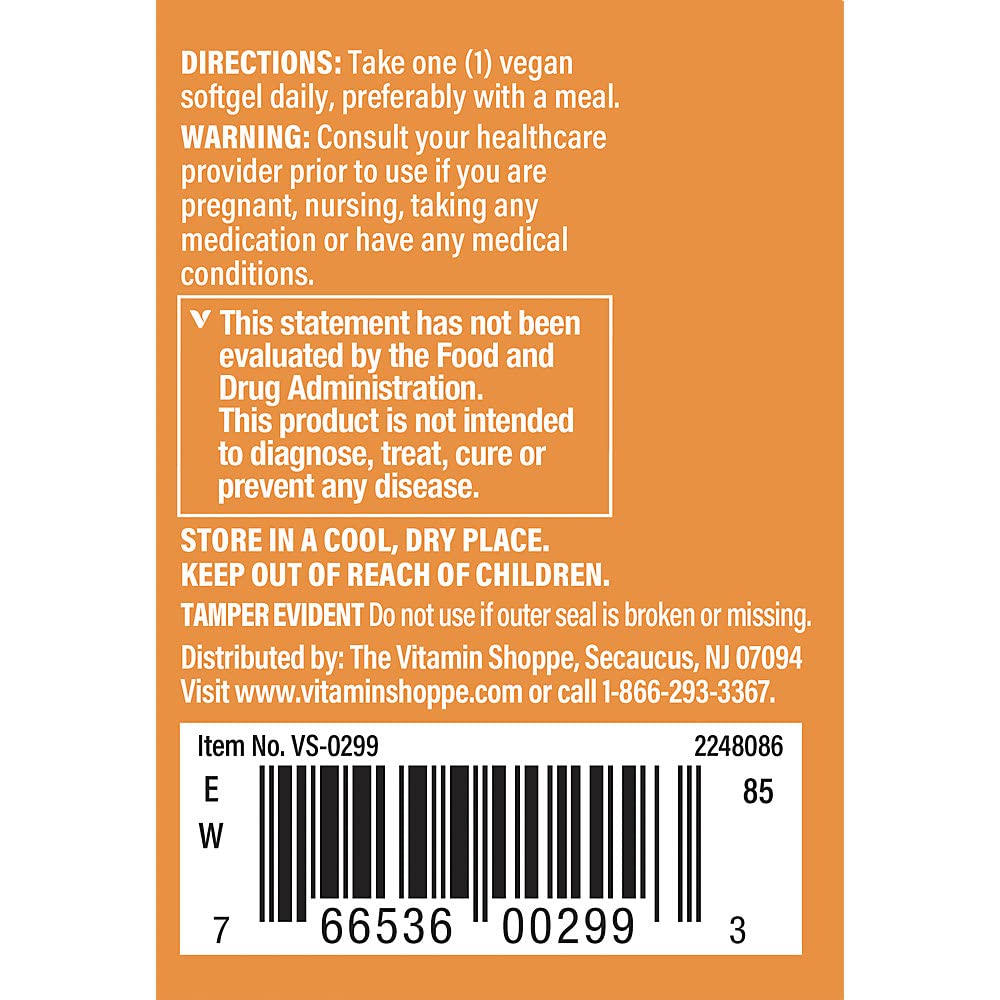 The Vitamin Shoppe Black Seed Oil 1000mg Immune Support - 60 Softgels - image 3