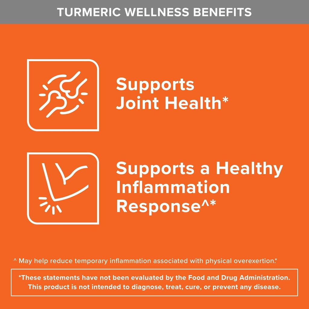 Qunol Turmeric 2250mg with Black Pepper - 90 Capsules - image 2