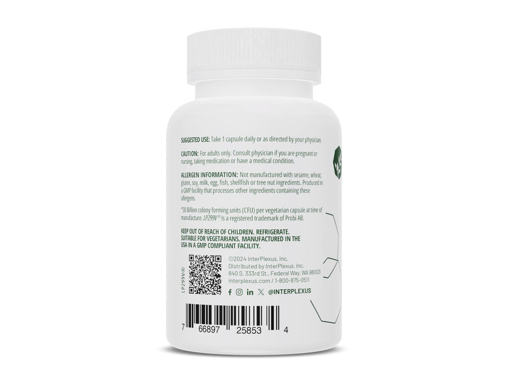 InterPlexus Fortéfy Probiotic 30 Billion CFU - 45 Capsules - image 3