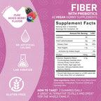 PUREFINITY Fiber Gummies with Inulin FOS from Chicory Root - 60 Count - image 4