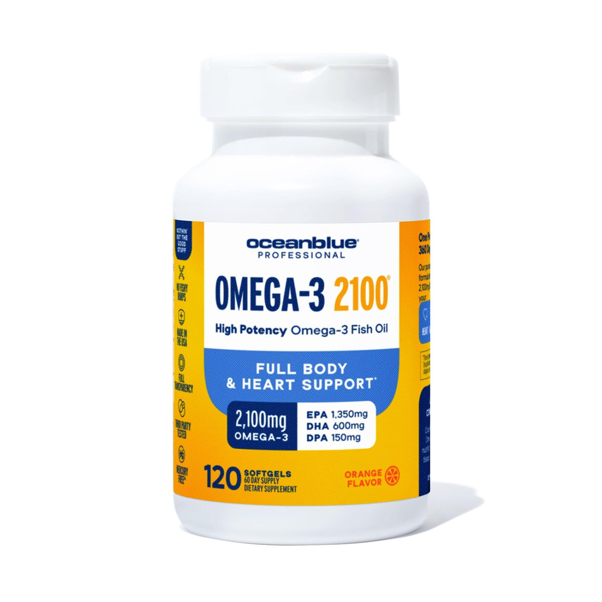Oceanblue Professional Omega-3 2100 - 120 Softgels