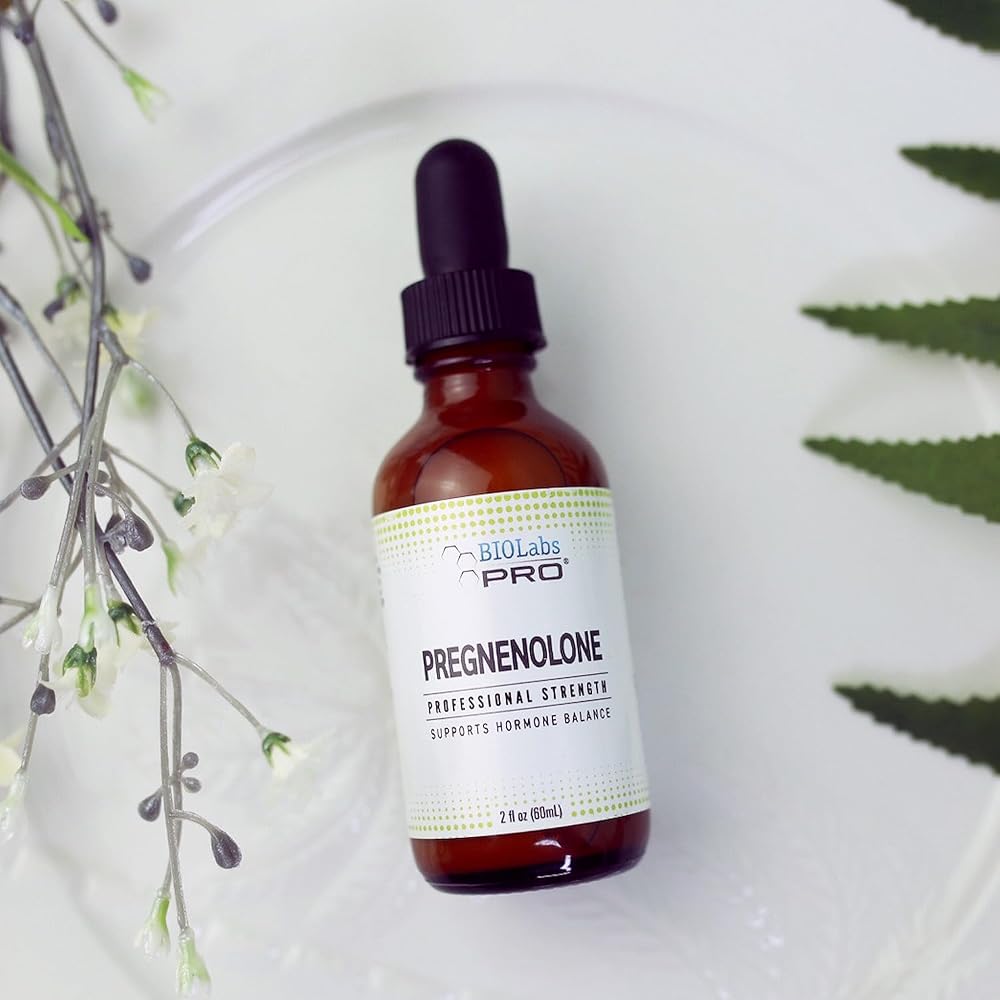 BIOLABS PRO Pregnenolone Oil for Hormone Balance - 2 Fl Oz - image 4