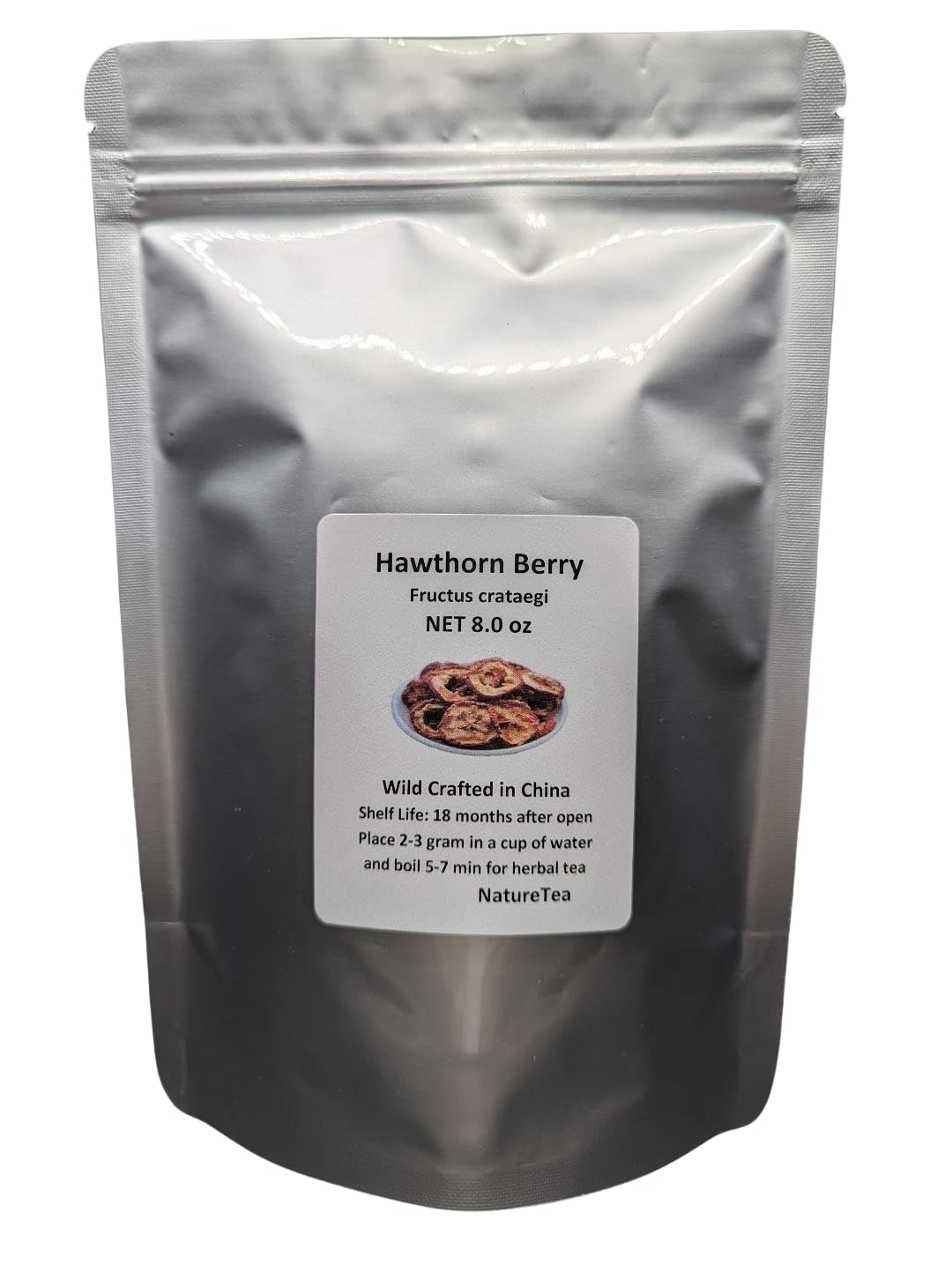 Nature Tea Hawthorn Berry - Fructus Crataegi Loose Dried Slice from