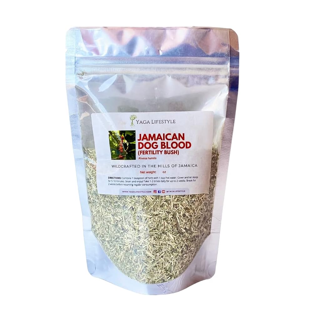 Yaga Lifestyle Jamaican Dog Blood Bush Fertility Herb - 4 oz