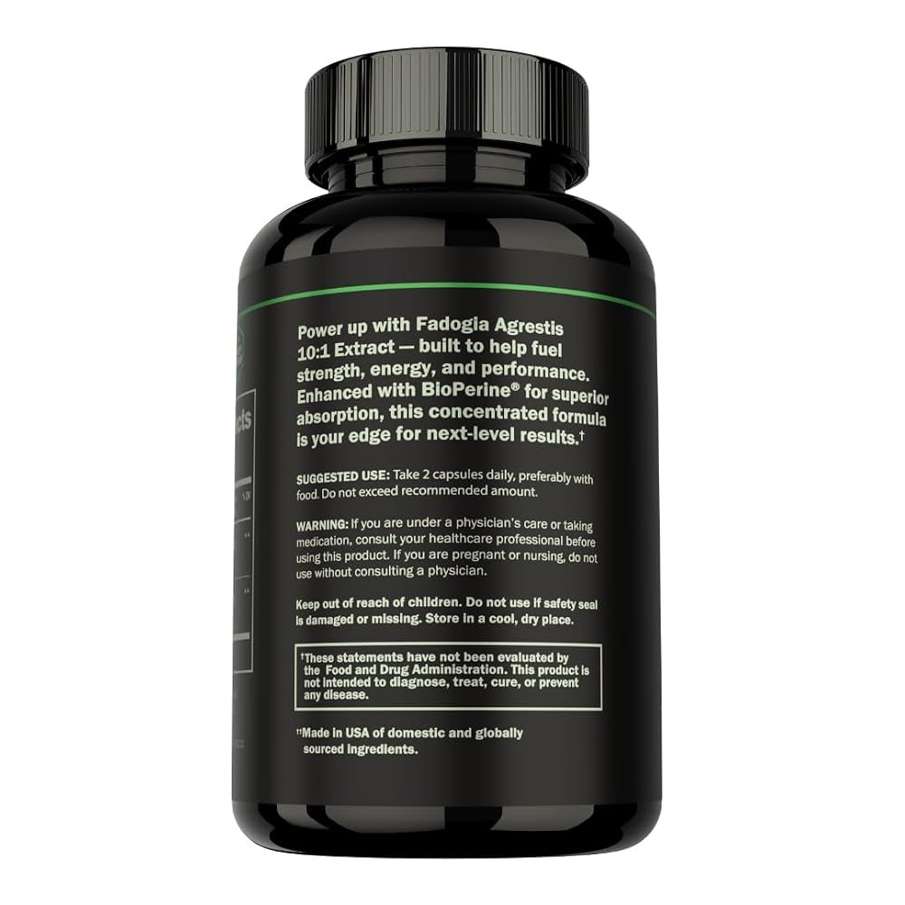 Prime Labs Fadogia Agrestis for Men 600 mg - 180 Capsules - image 9