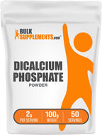 BulkSupplements Dicalcium Phosphate Powder - 100g