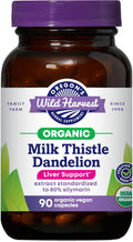 Oregon's Wild Harvest Milk Thistle Liver Support - 90 Capsules