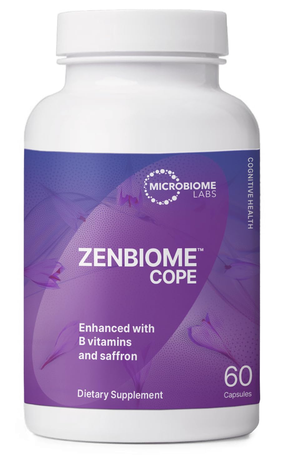 Microbiome Labs Zenbiome COPE Probiotic Mood Support - 60 Capsules