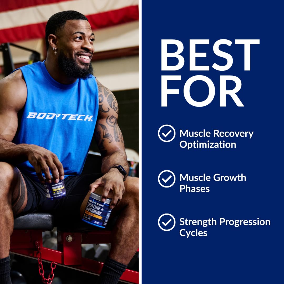 BodyTech Creatine Monohydrate - Supports Muscle Endurance
