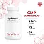Supersmart Triple Protect Supplement Heart Support - 90 Vegetarian Capsules - image 5