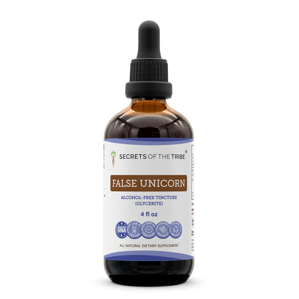 Secrets of the Tribe False Unicorn Tincture Alcohol-Free Liquid