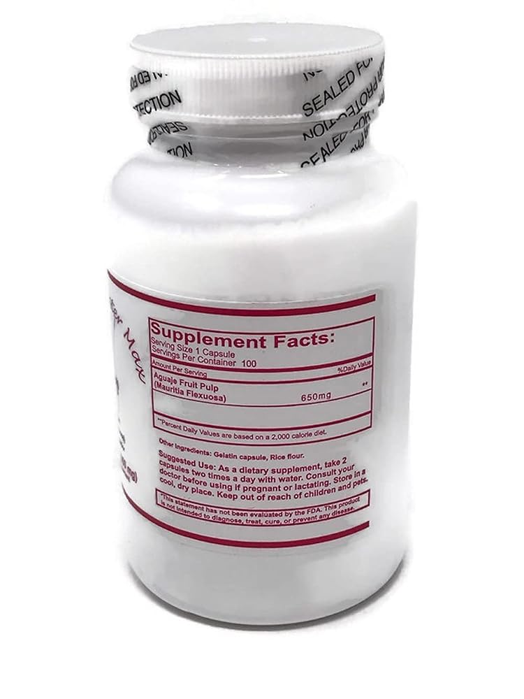 Cross-Dress Curve Booster Max Pure Aguaje Capsules - 100 Count - image 2