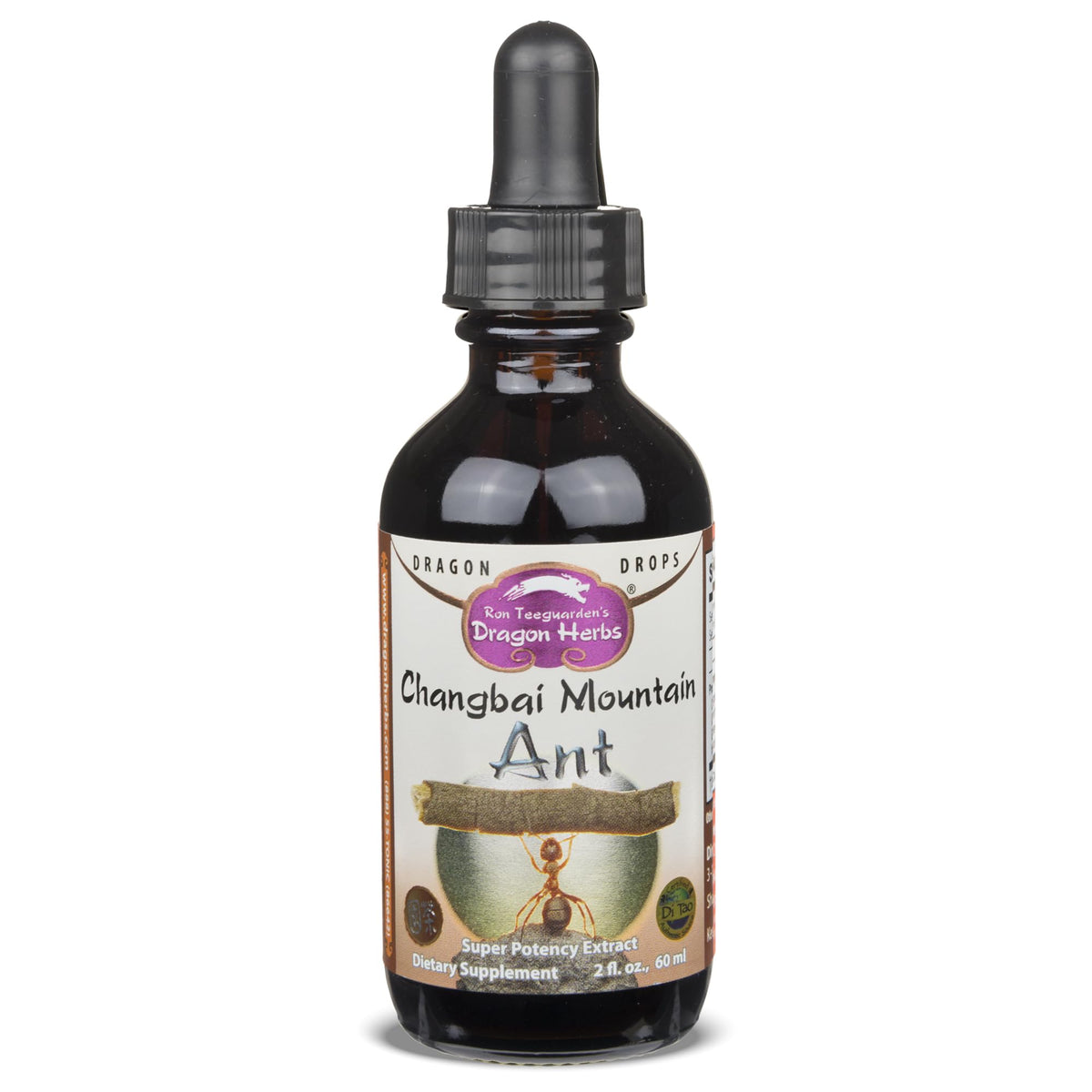 Dragon Herbs Changbai Mountain Ant Extract Drops - 2 fl oz