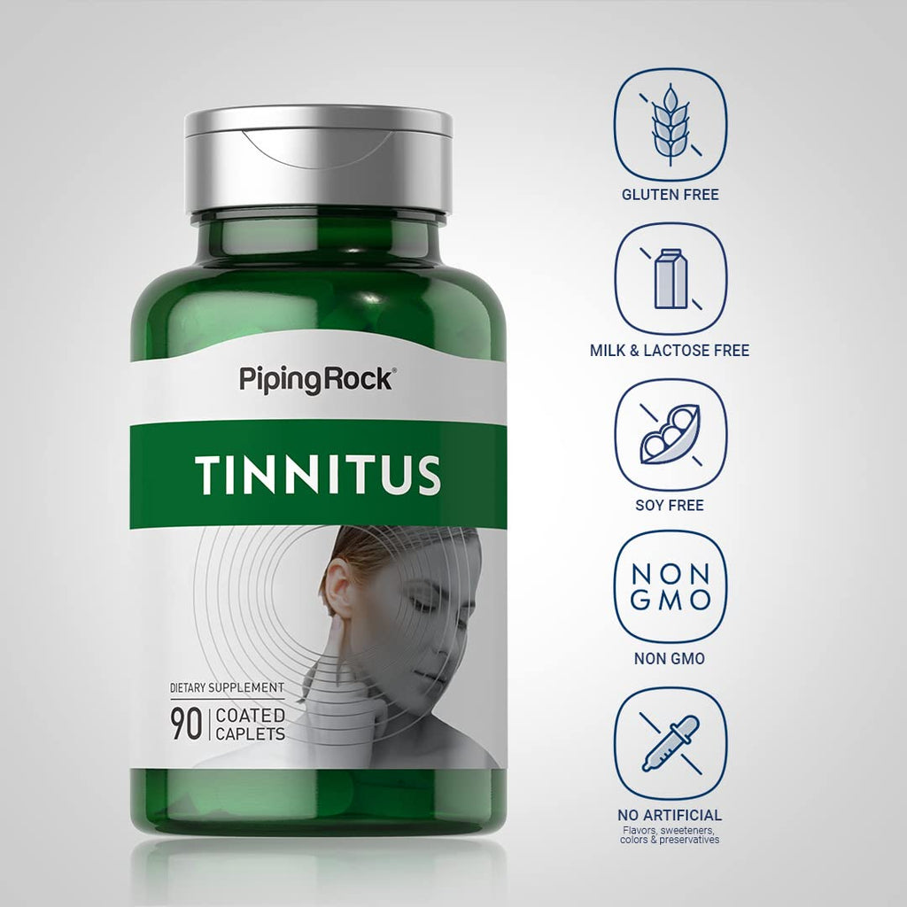 Piping Rock Tinnitus Supplement Complex - 90 Caplets - image 3