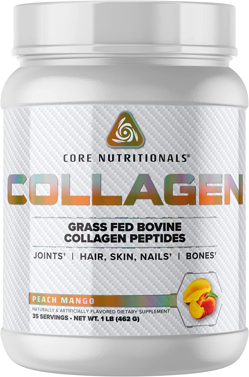 Core Nutritionals Collagen Peptides Beauty Support Peach Mango - 1 lb
