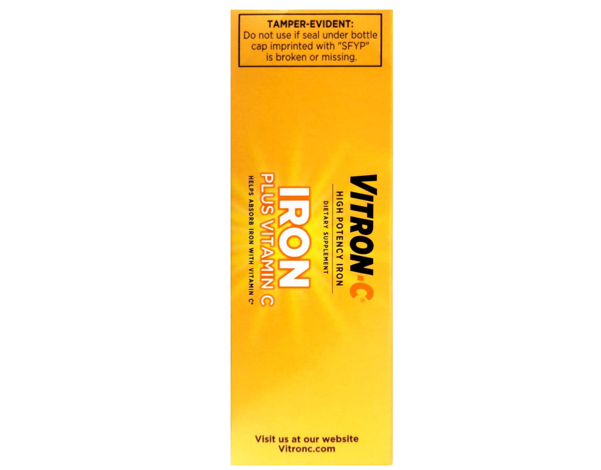 Vitron-C High Potency Iron Supplement - 60 Tablets - image 2