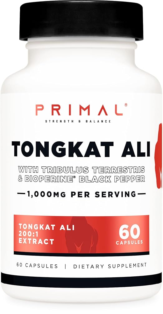 Primal Tongkat Ali 1000mg - 60 Capsules