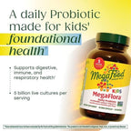 MegaFood MegaFlora Probiotics for Kids 5+ - 60 Mini Capsules - image 3