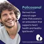 BESTVITE Policosanol 25mg Heart Health - 180 Vegetarian Capsules - image 4