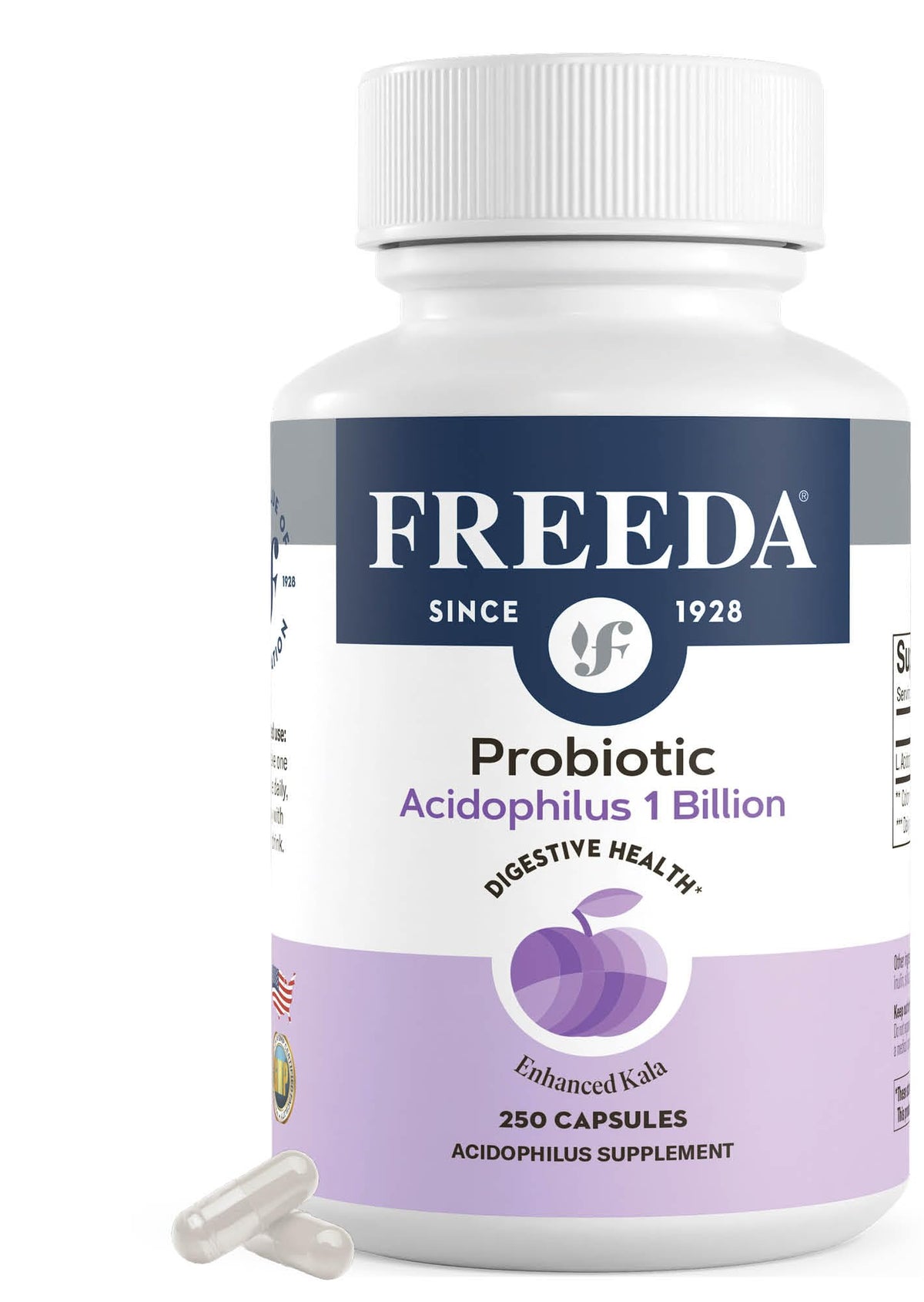 FREEDA Acidophilus Probiotic 1 Billion CFU