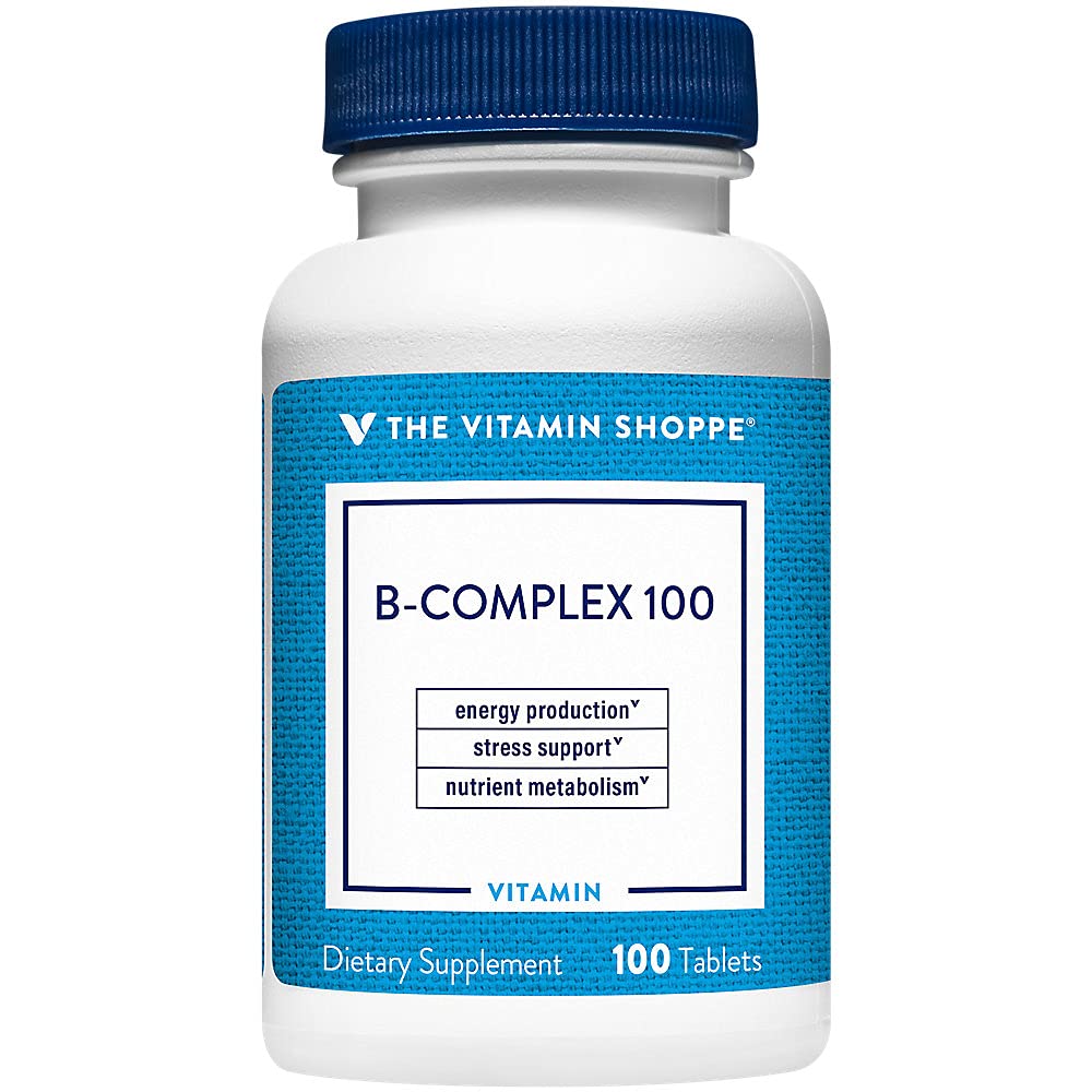 The Vitamin Shoppe Vitamin B-Complex Energy Support - 100 Tablets
