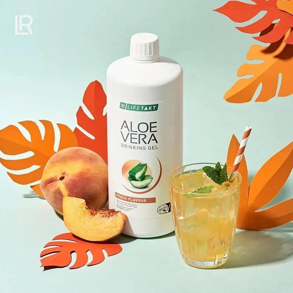 LR Health & Beauty LR Lifetakt Aloe Vera Drinking Gel Peach Flavour