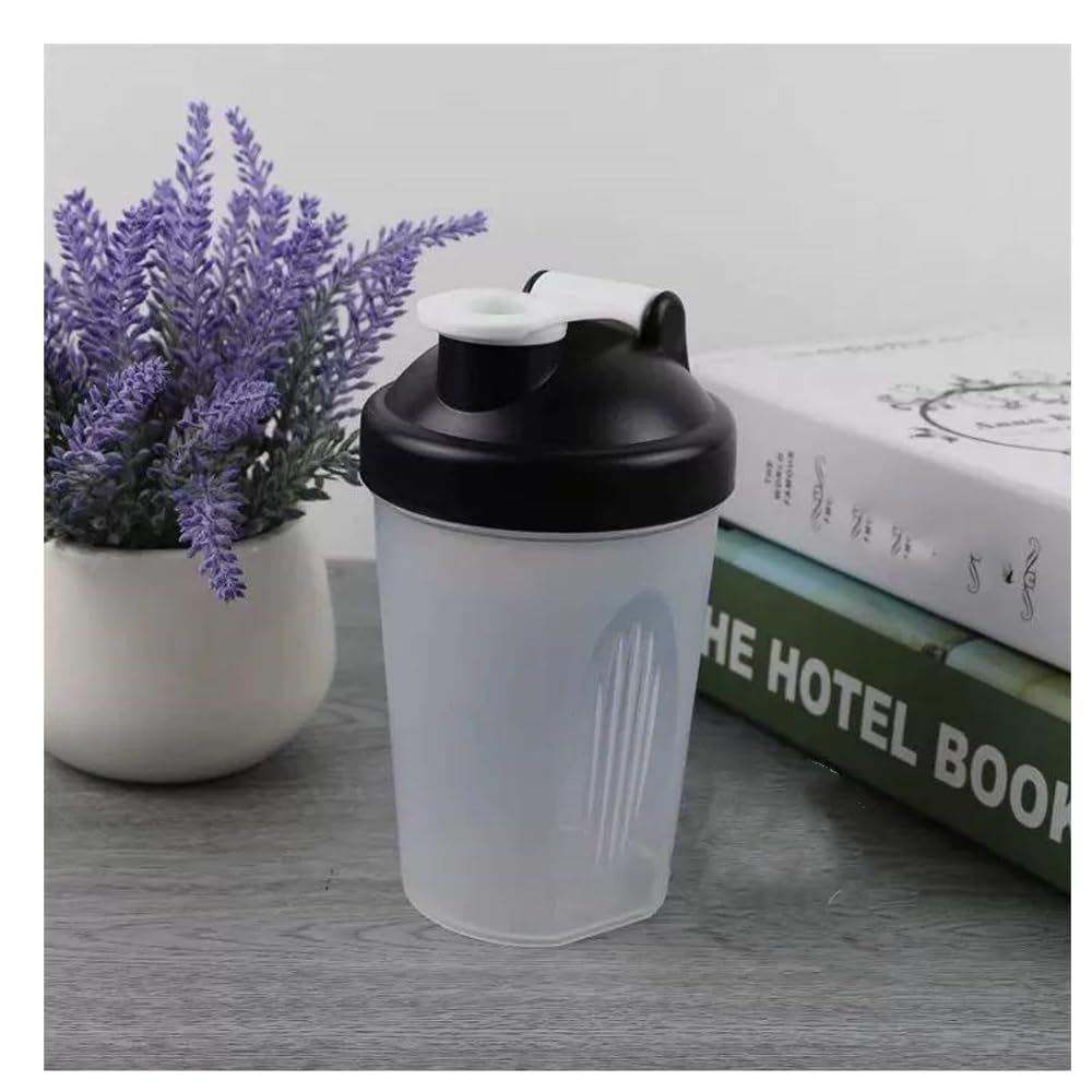 CHNLML Protein Shaker Bottle 400ML/16Oz w. Shaker Ball for Protein