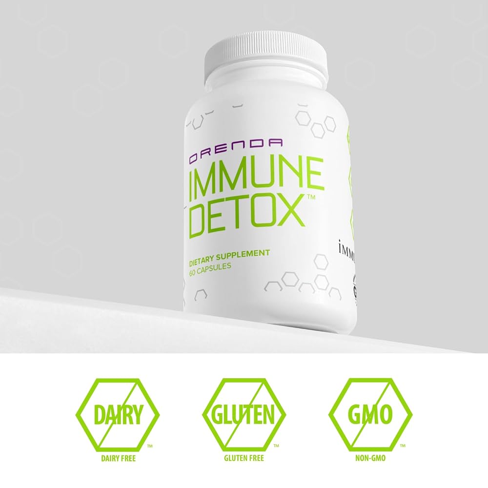 Orenda Immune + Detox Postbiotic Formula - 60 Capsules - image 6