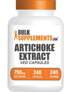 BulkSupplements Artichoke Extract Capsules for Liver Support