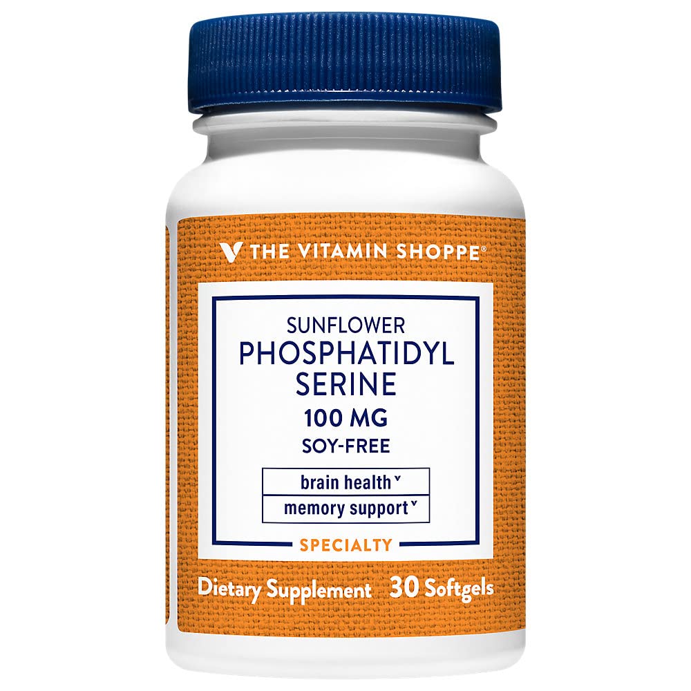 The Vitamin Shoppe Sunflower Phosphatidylserine 100 mg - 30 Softgels
