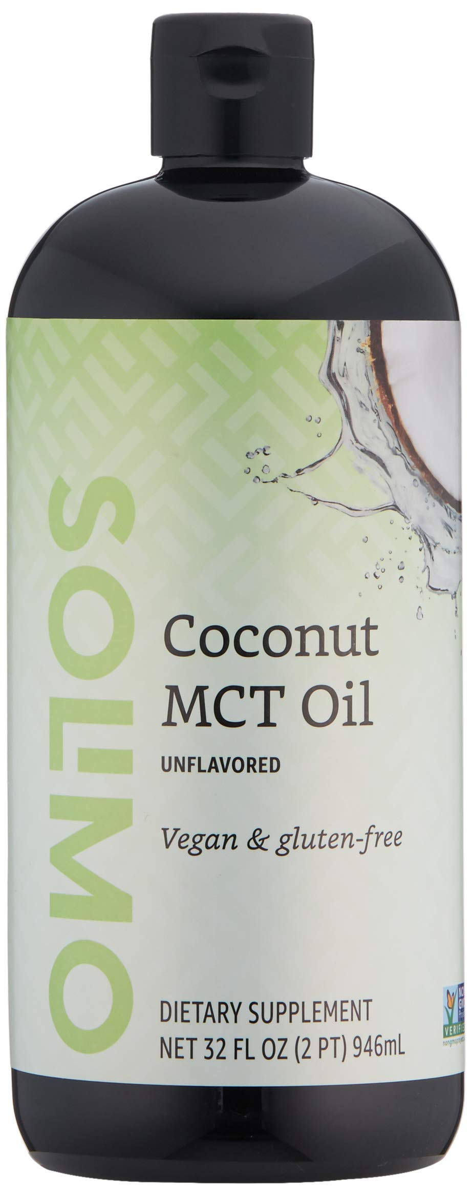 Amazon Brand Solimo MCT Liquid Coconut Oil - 32 fl oz