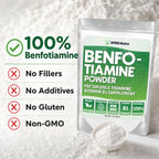 XPRS Nutra Benfotiamine Powder Vitamin B1 - 1 Ounce - image 4