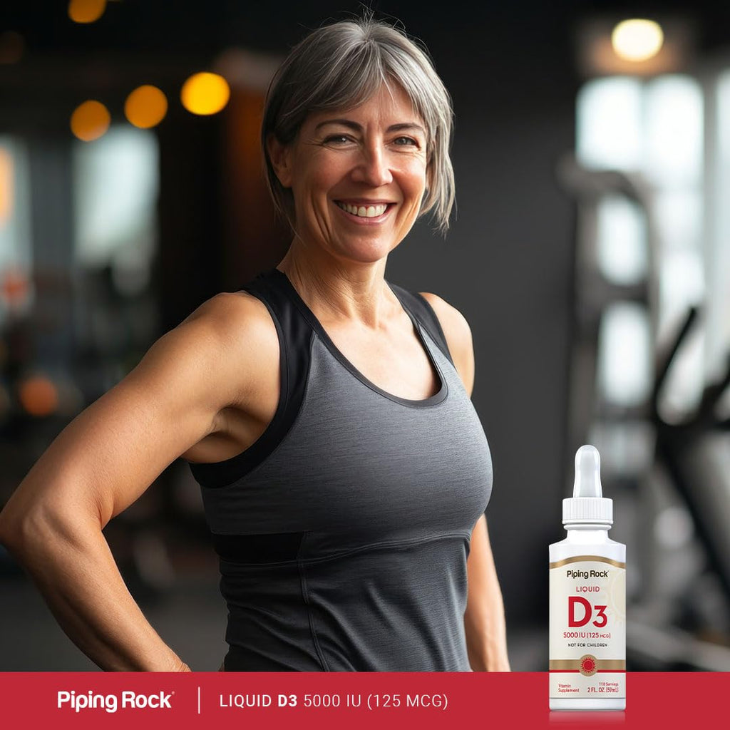 Piping Rock Vitamin D3 Liquid 5000 IU - 2 Fl Oz - image 6