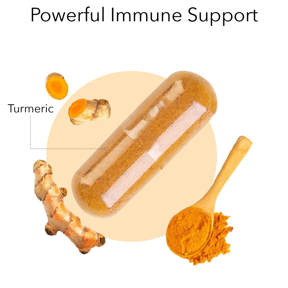 Kroeger Herb Products Turmeric Supplement Joint Support - 100 Capsules - image 2