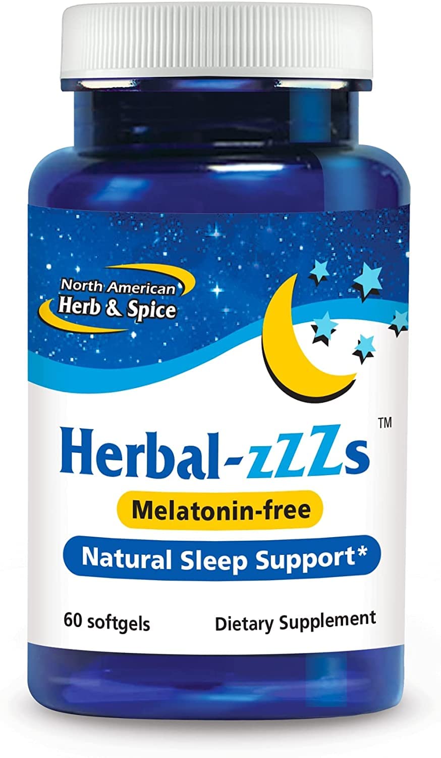NORTH AMERICAN HERB & SPICE Herbal-zzZs Sleep Support - 60 Softgels