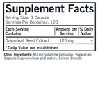 Kirkman Grapefruit Seed Extract 125 mg - 120 Capsules - image 2
