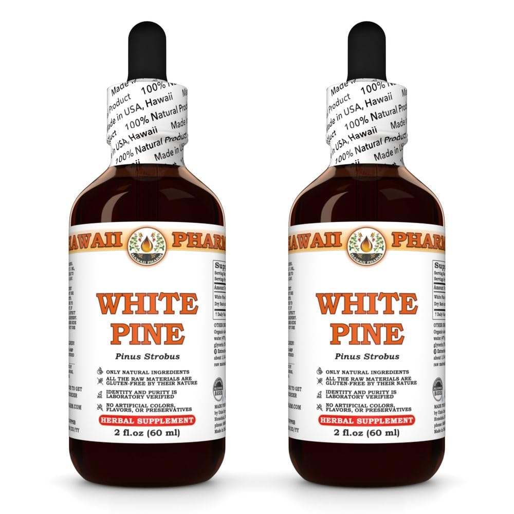 Hawaii Pharm White Pine (Pinus strobus) Bark Liquid Extract