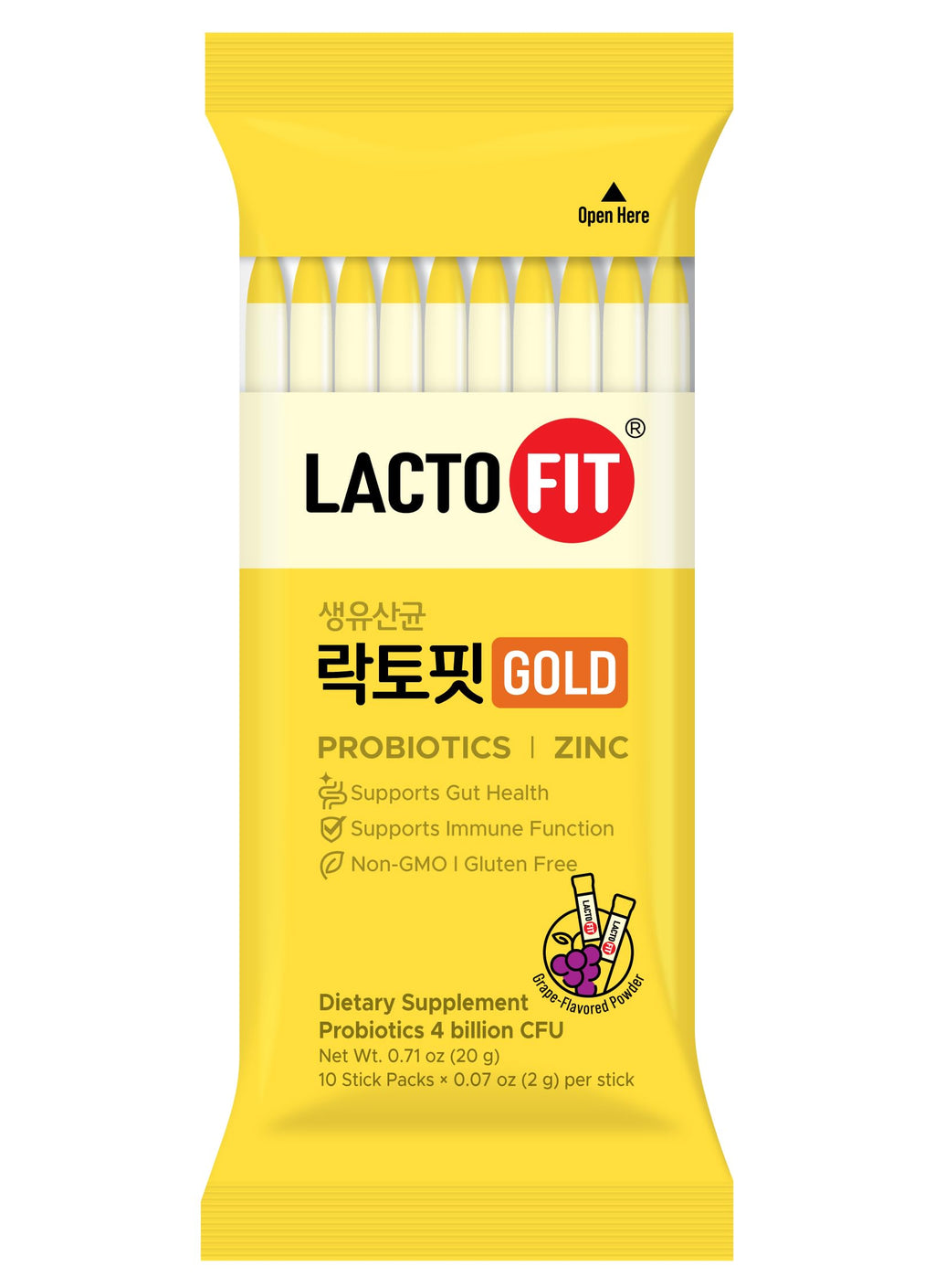 LACTO-FIT Chongkundang Gold Probiotic Powder Sticks - 50 Pack - image 7