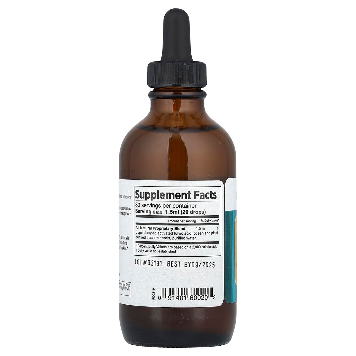 Pure Planet Ionic Elements Trace Minerals Liquid - 4 fl oz - image 2