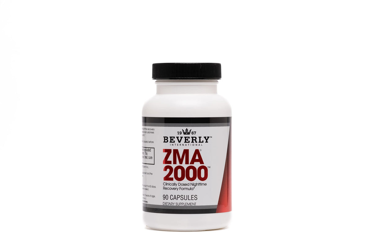 Beverly International ZMA 2000 Zinc Magnesium Aspartate - 90 Capsules