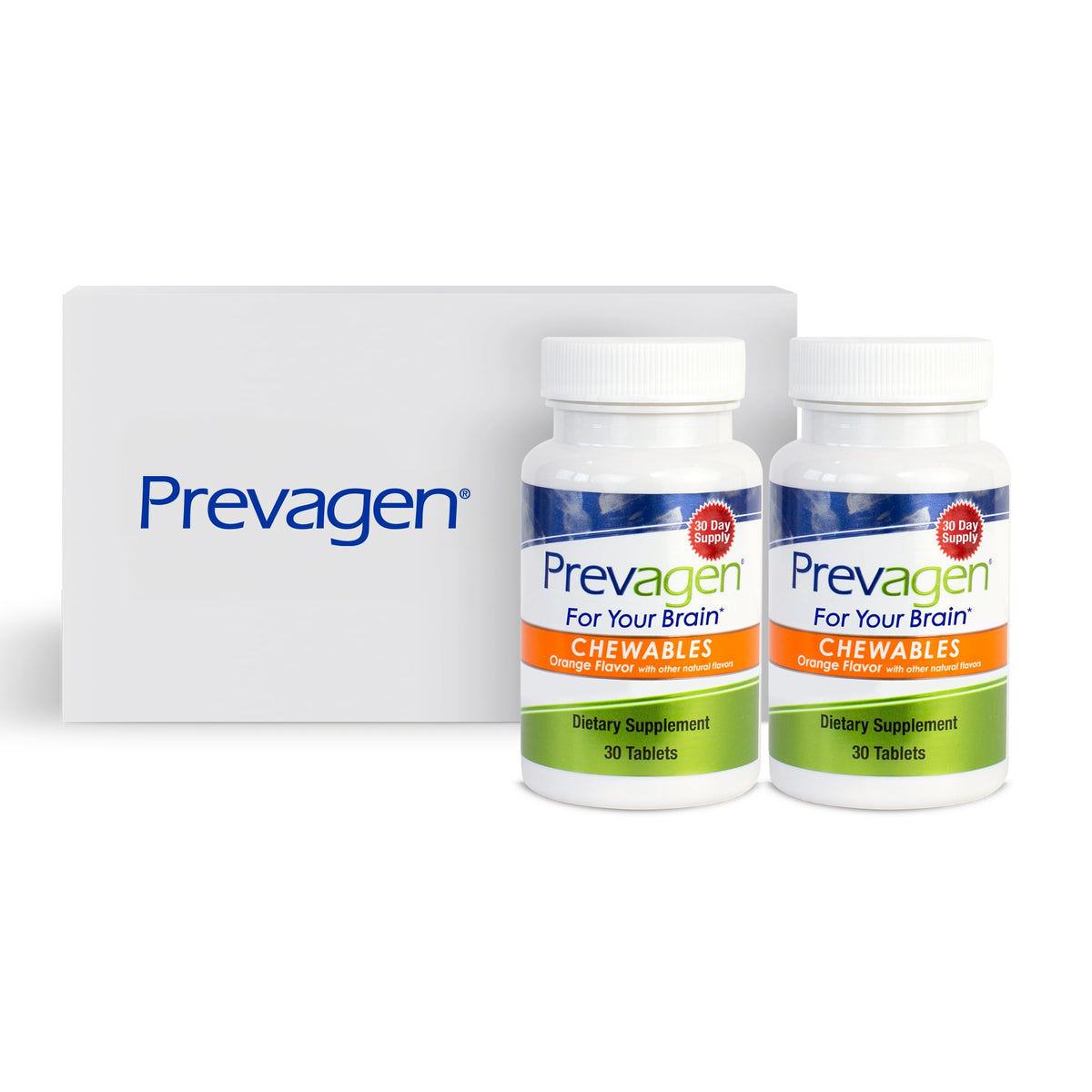 Prevagen Regular Strength Orange Chewables Brain Supplement - 60 Count
