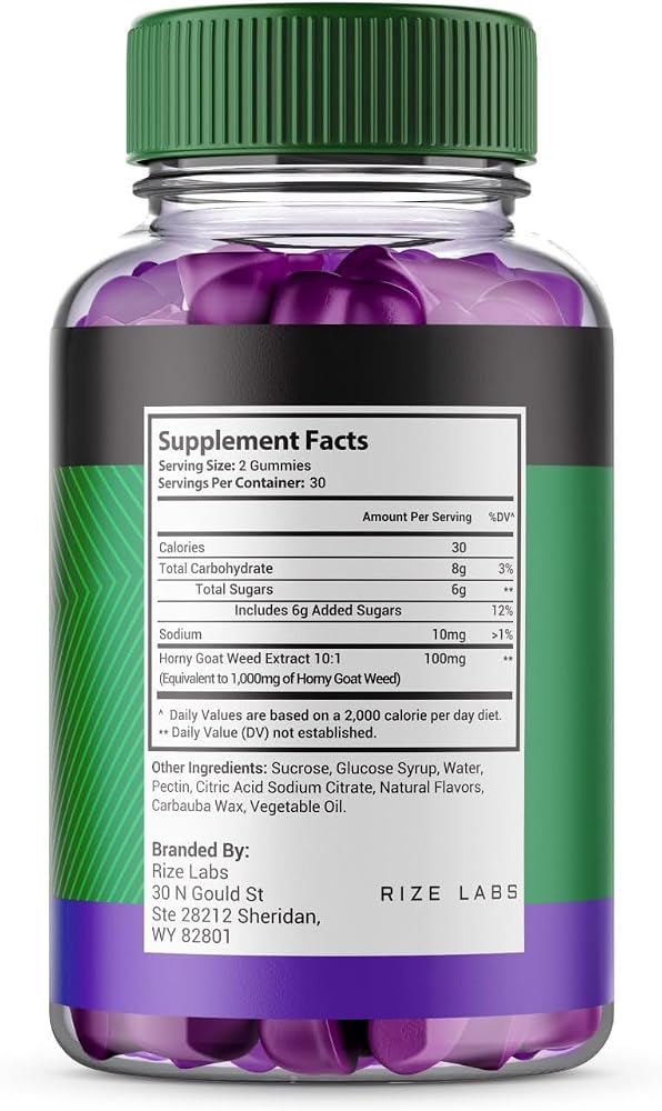 Rize Labs VirilPlex XL Gummies for Men's Wellness - 120 Gummies - image 2