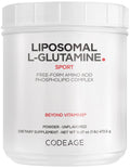 Codeage Liposomal L-Glutamine Powder 5000mg - 90 Servings