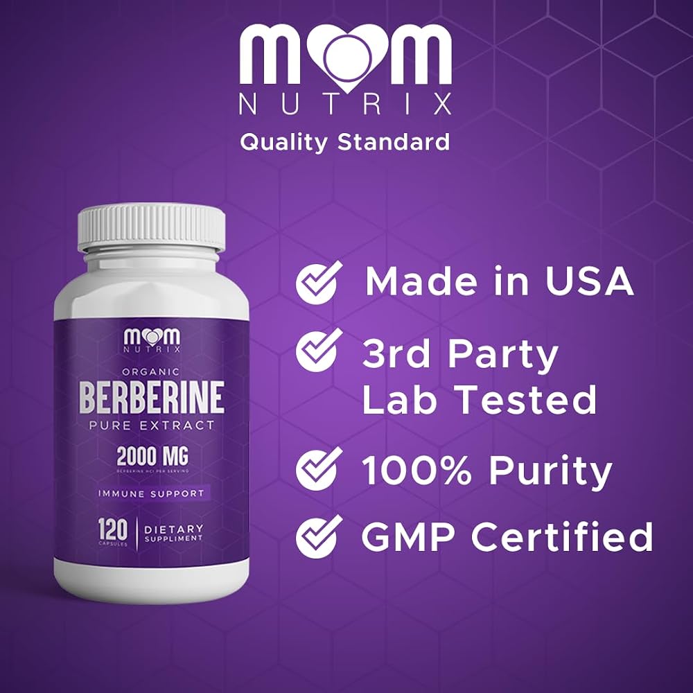 THE MONK Organic Berberine Extract 2000mg - 120 Capsules - image 4